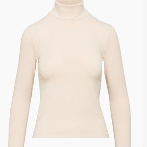 Aritzia TNA Chill Asa Turtleneck, pink - size XS
